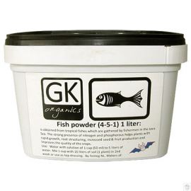 Polvo de pescado (4-5-1) 1L GK Organics